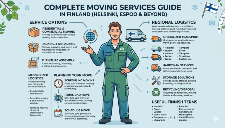 Complete Moving Services Guide in Finland (Helsinki, Espoo & Beyond)