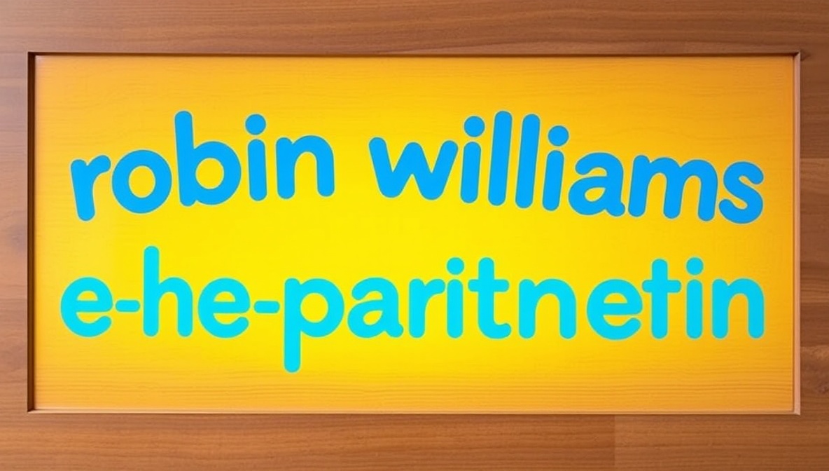 robin williams ehepartnerin